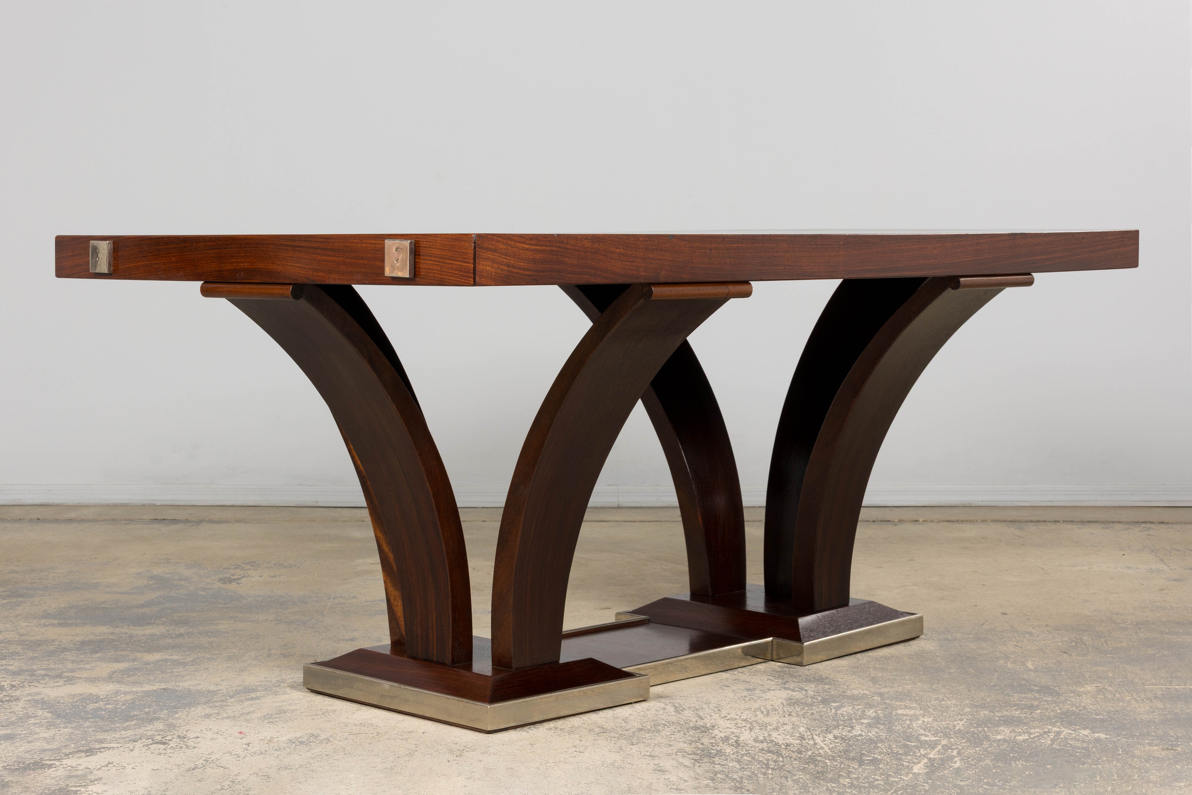 1930s Parisan Art Deco Rosewood Dining Table