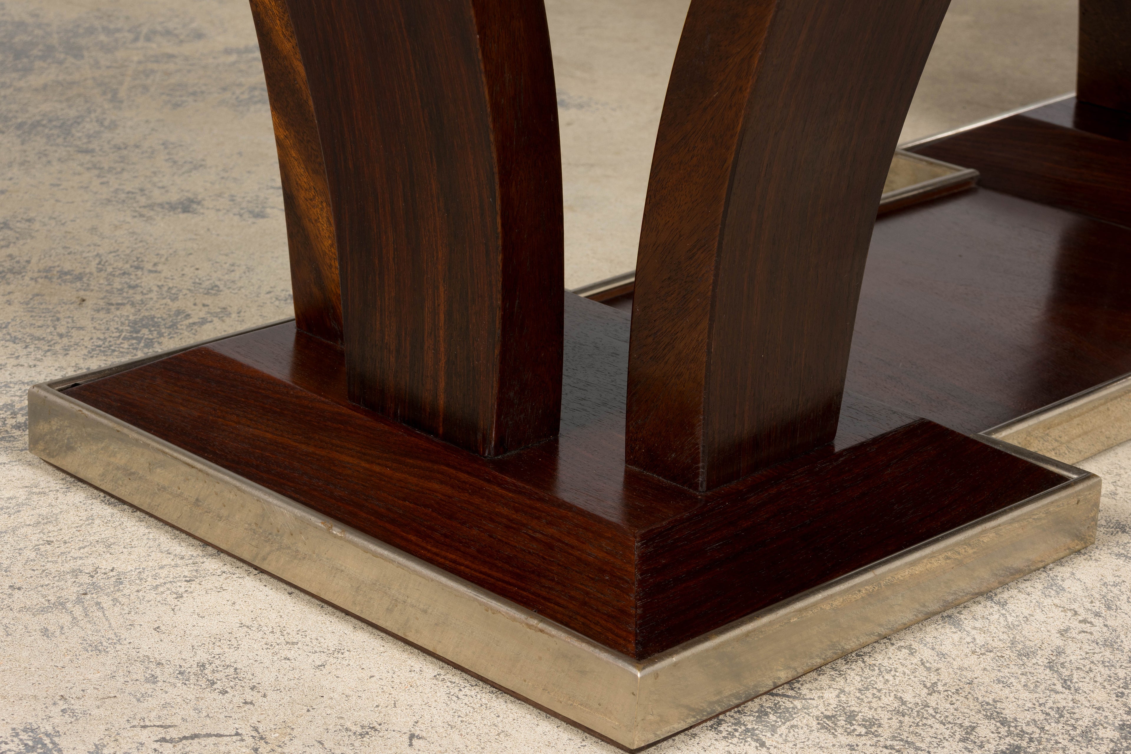 1930s Parisan Art Deco Rosewood Dining Table