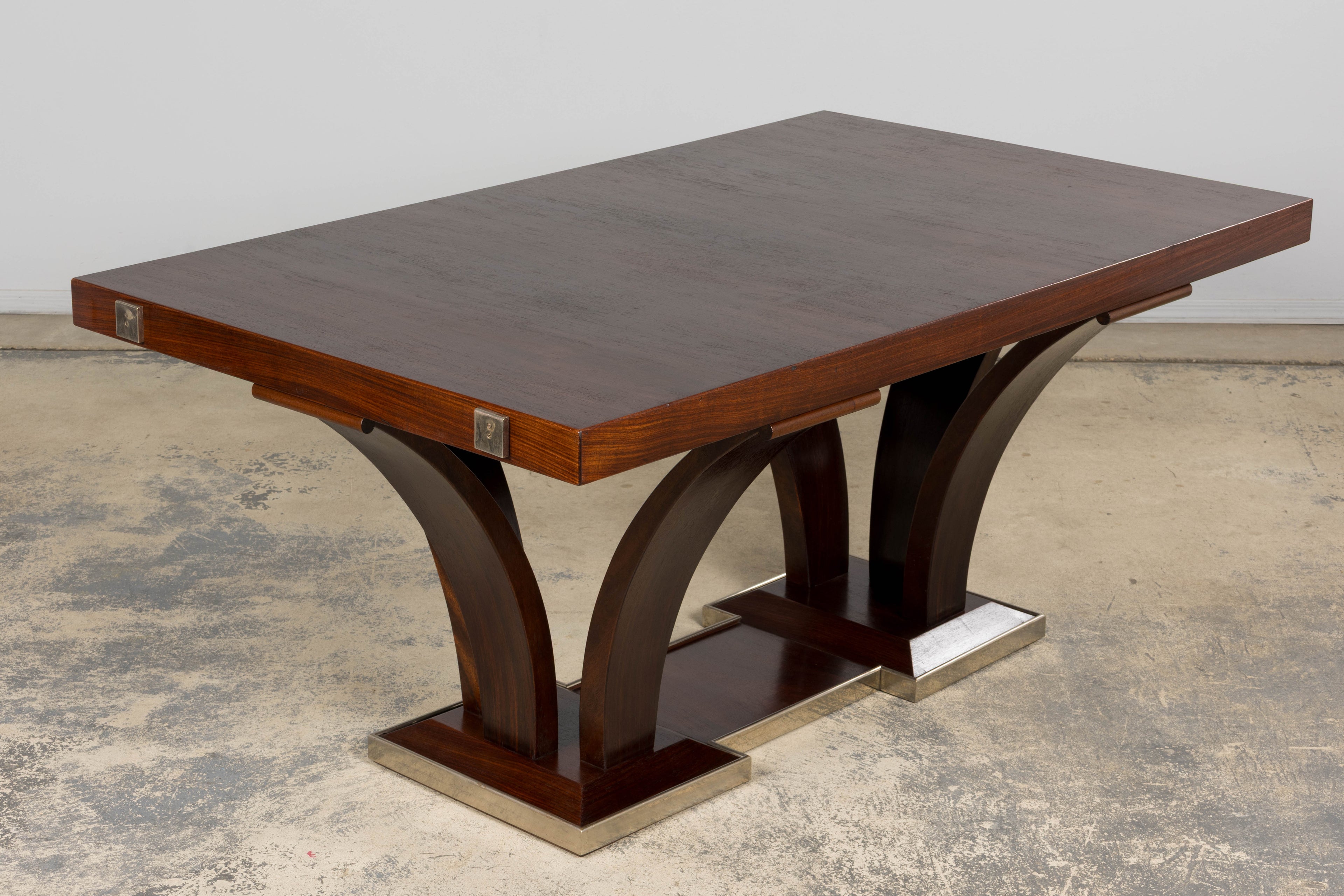 1930s Parisan Art Deco Rosewood Dining Table