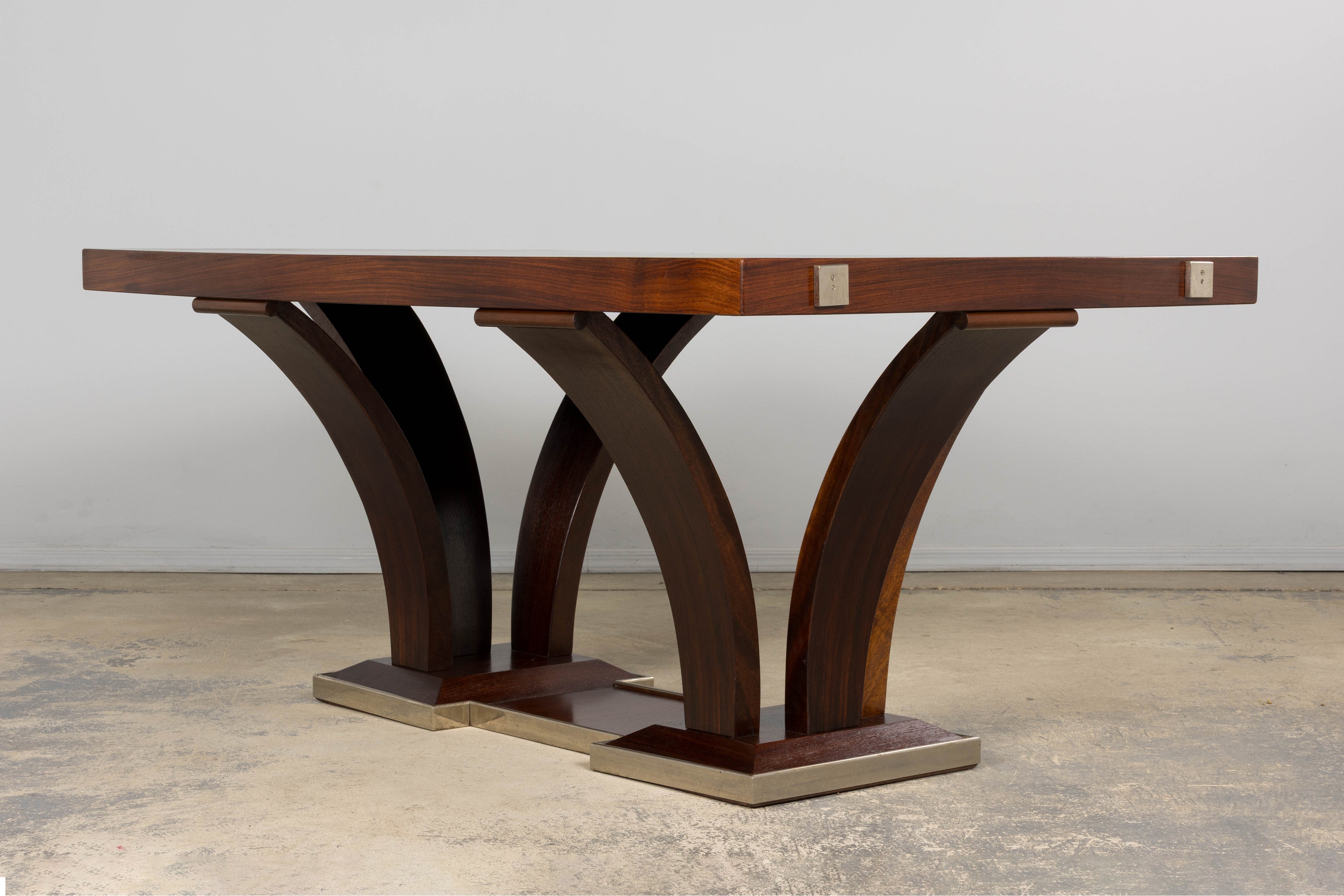 1930s Parisan Art Deco Rosewood Dining Table
