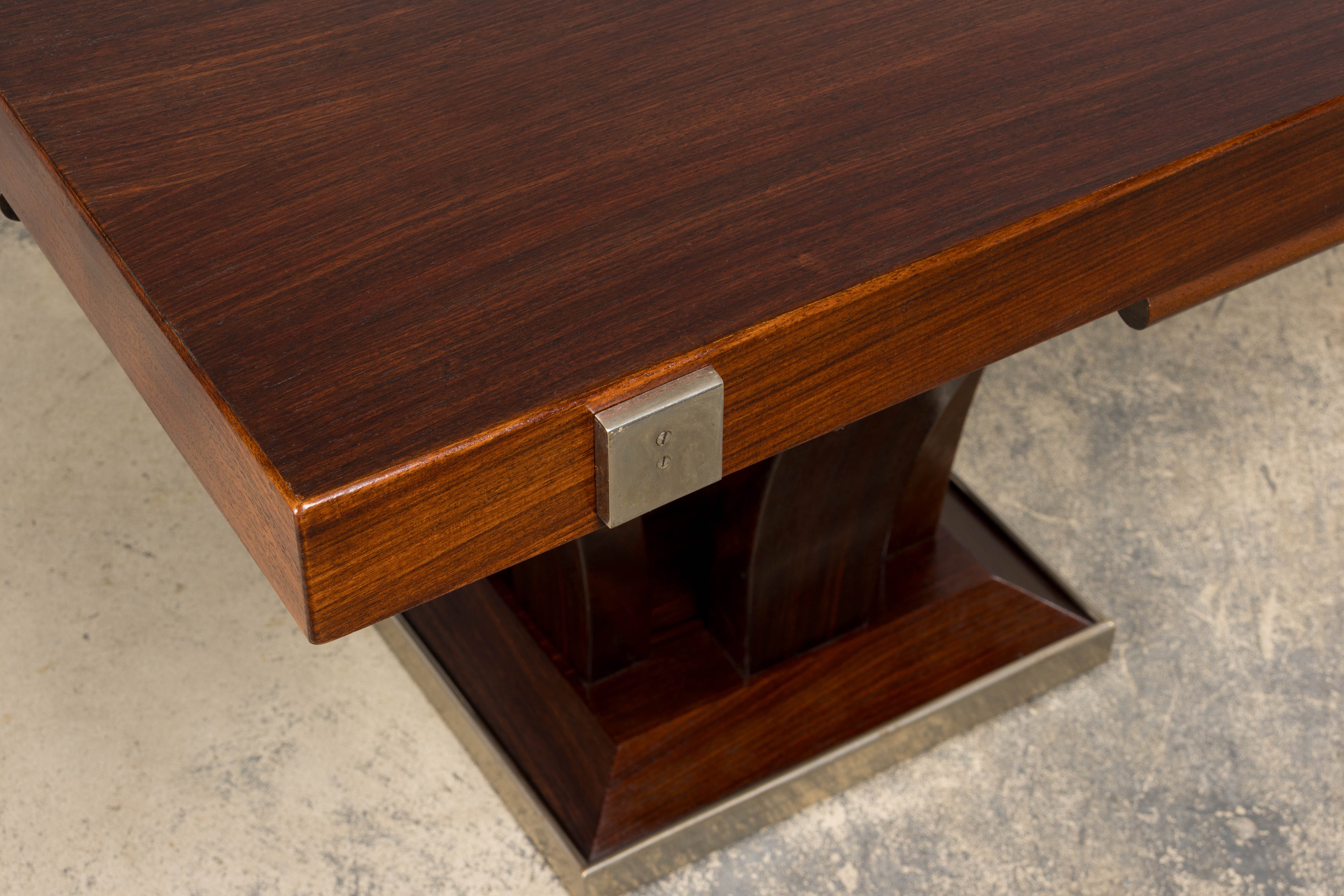 1930s Parisan Art Deco Rosewood Dining Table