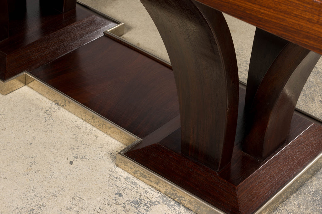 1930s Parisan Art Deco Rosewood Dining Table