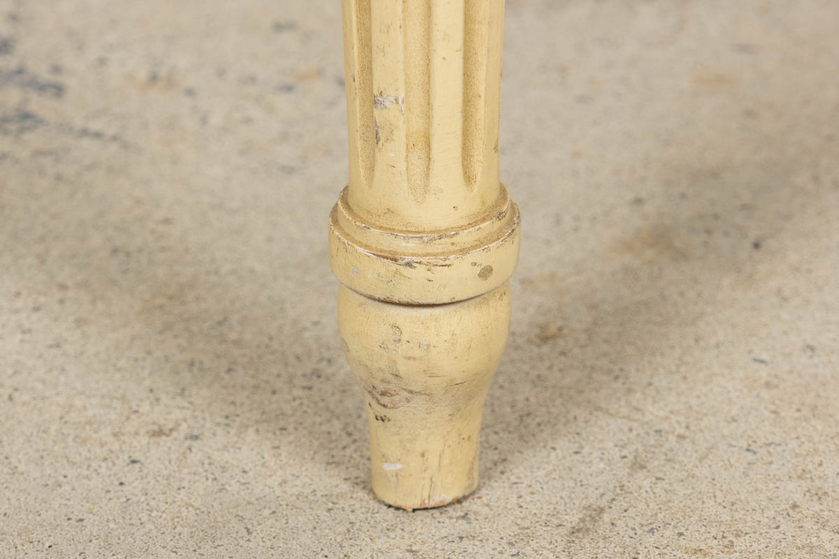 French Louis XVI Style Painted Cane Armchairs - Set of 6