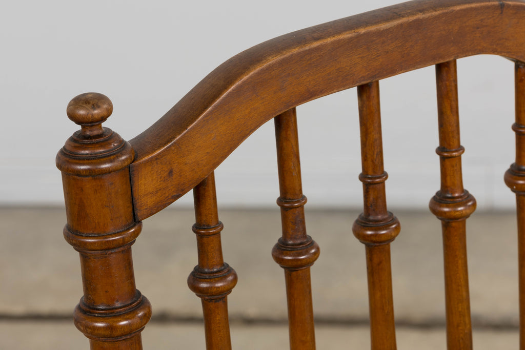 Late 19th Century French Louis XIII Style Dining Chairs W/ Cane Seats - Set of 6