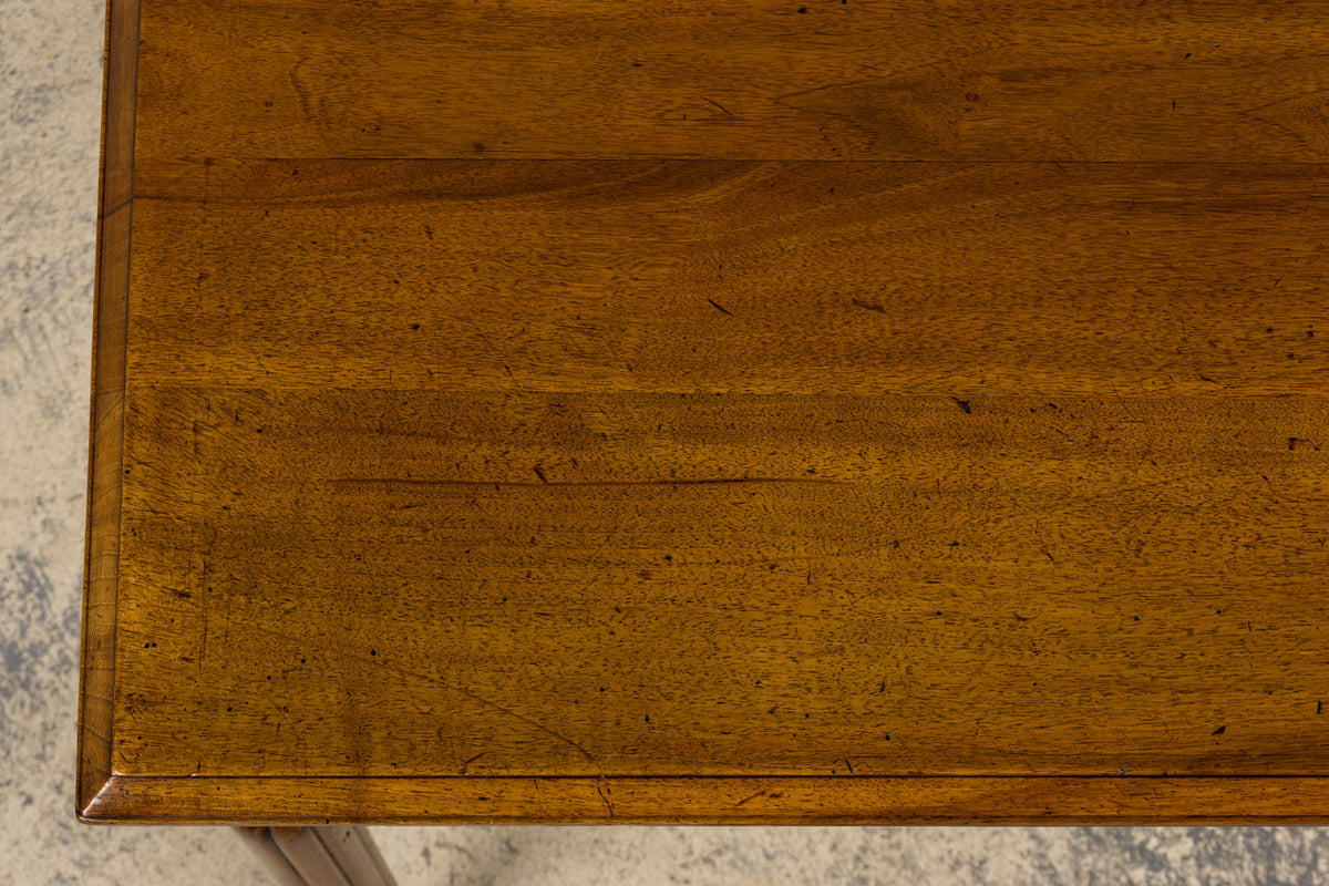 1920s French Art Deco Walnut Writing Table