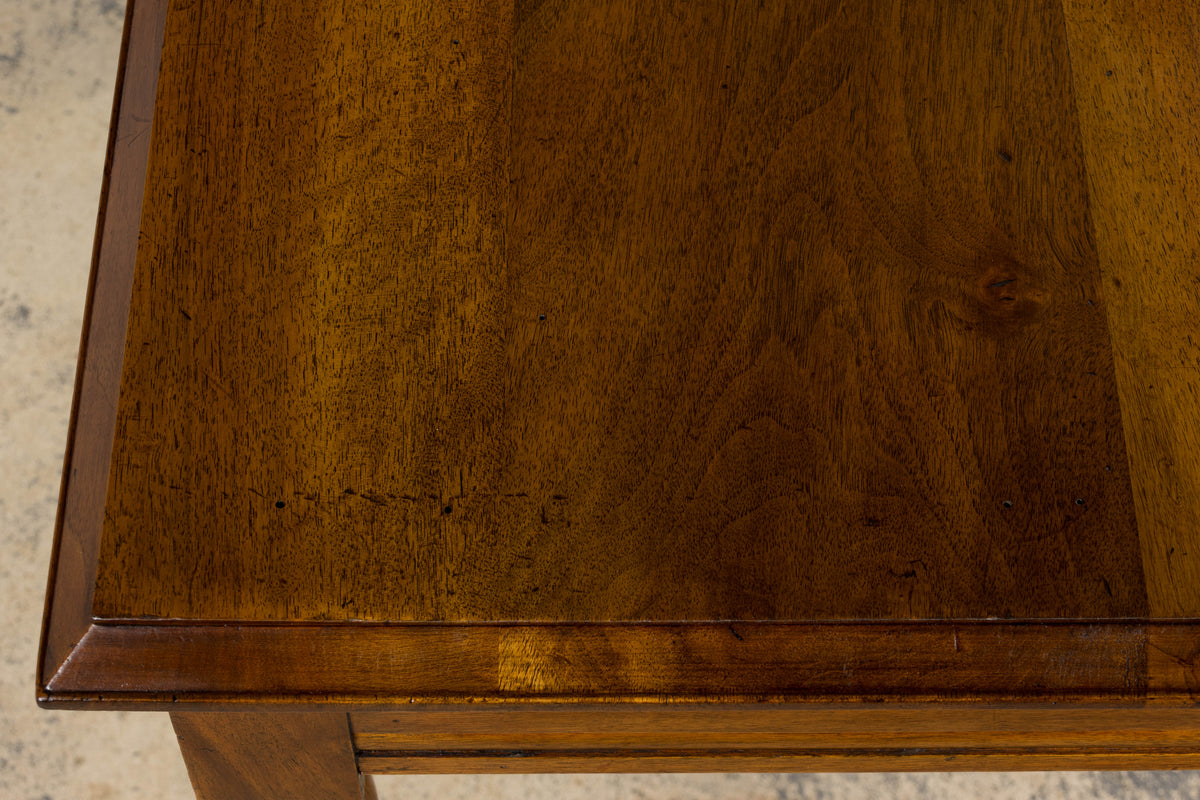 1920s French Art Deco Walnut Writing Table