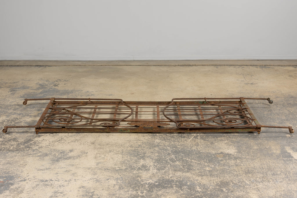 19th Century French Napoleon III Wrought Iron Outdoor Daybed