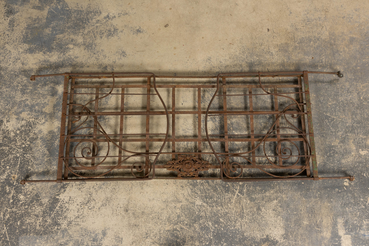 19th Century French Napoleon III Wrought Iron Outdoor Daybed