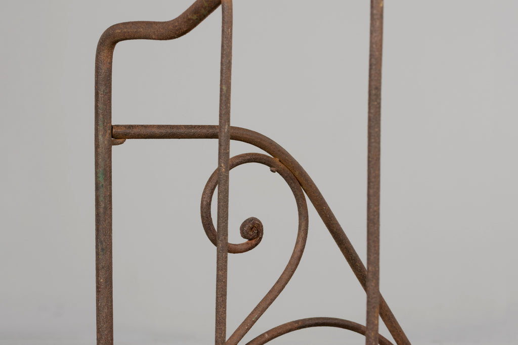 19th Century French Napoleon III Wrought Iron Outdoor Daybed