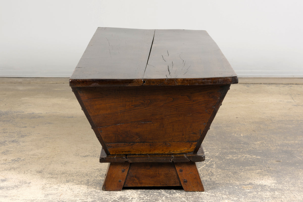 Early 19th Century French Provincial Dough Bin Coffee Table