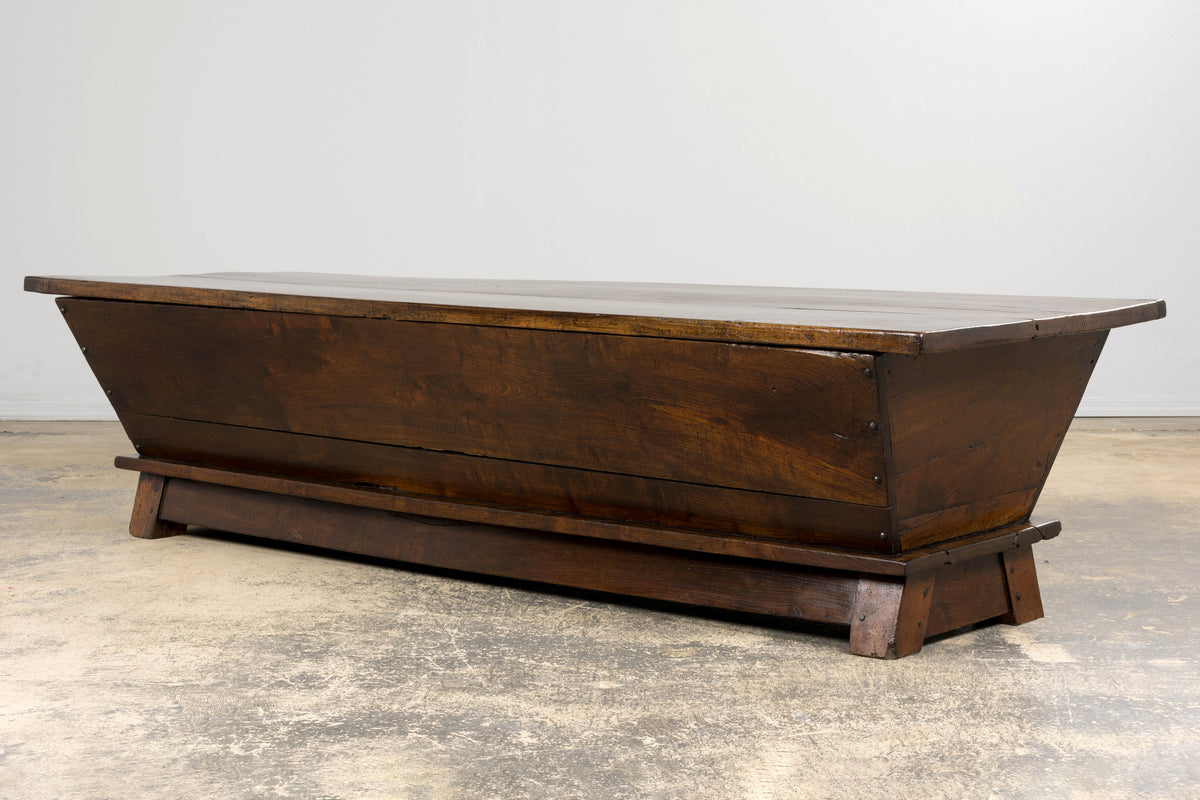 Early 19th Century French Provincial Dough Bin Coffee Table