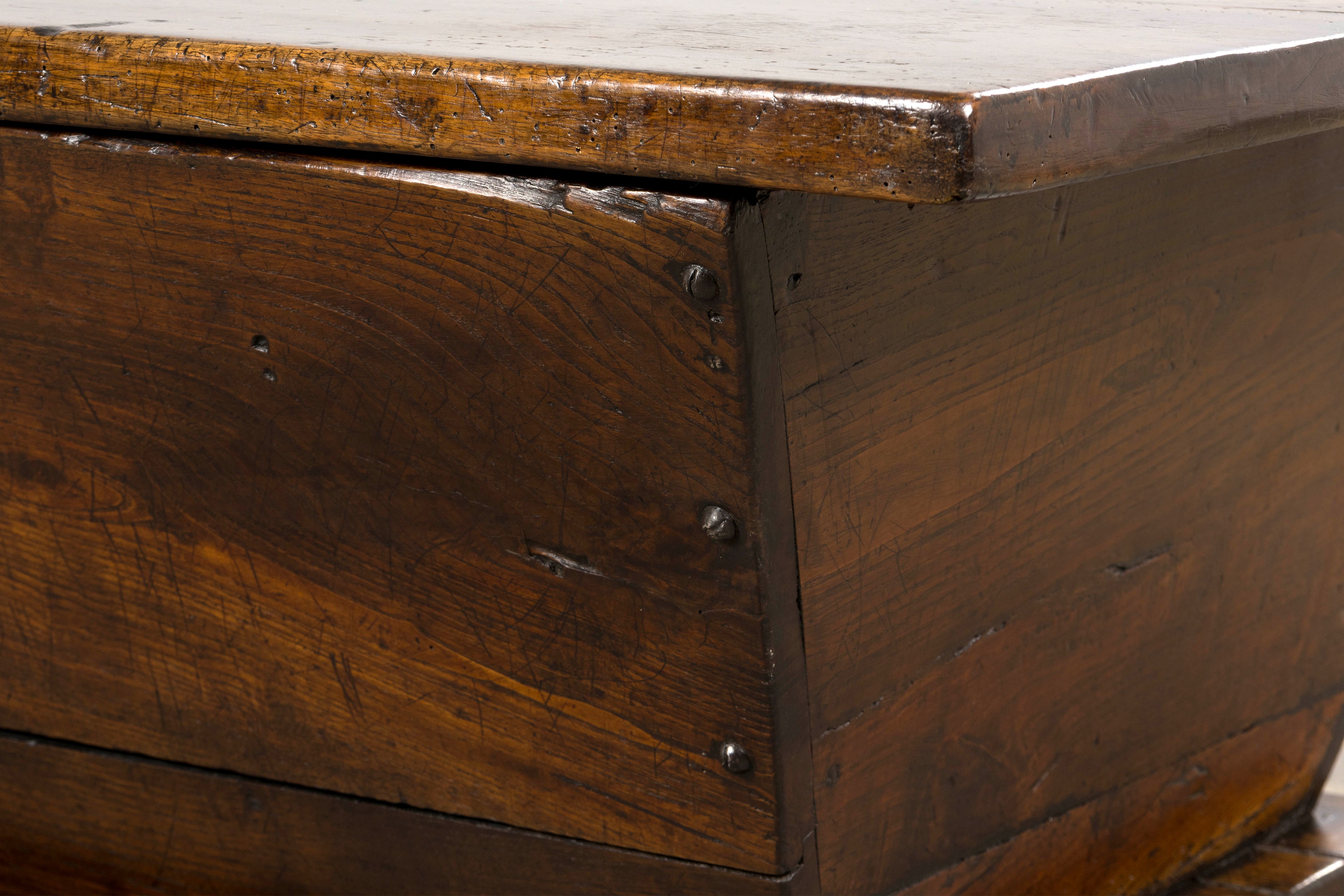 Early 19th Century French Provincial Dough Bin Coffee Table