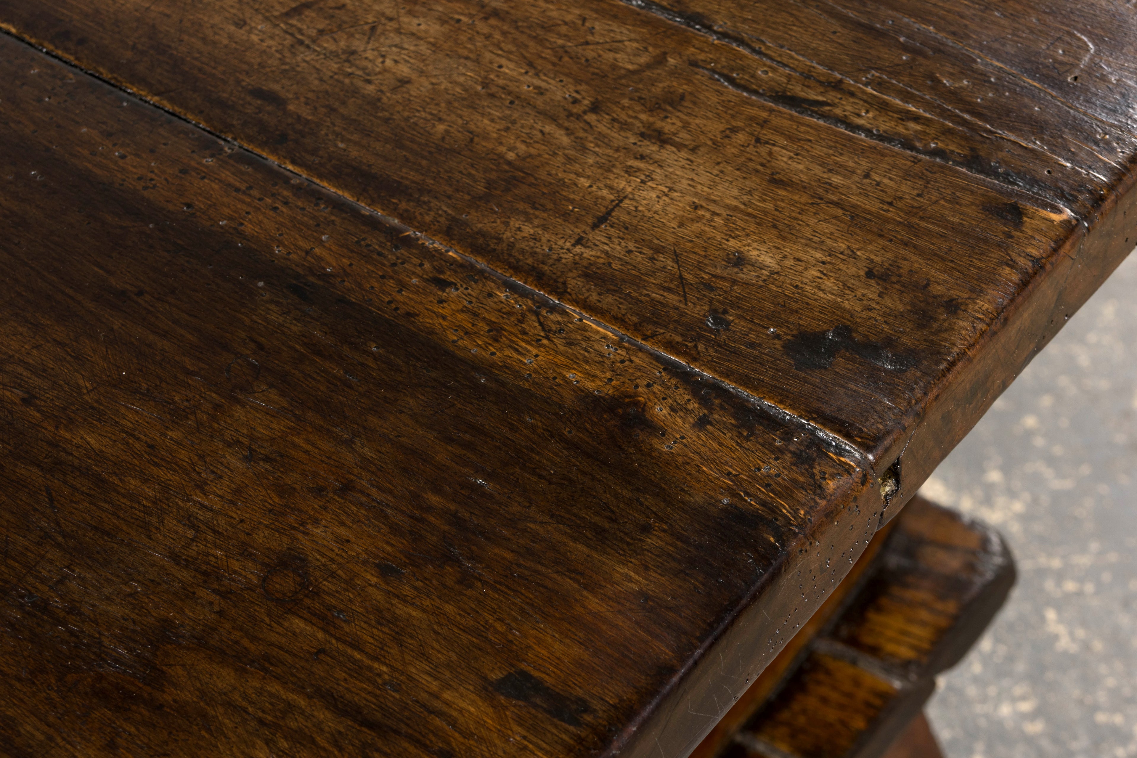 Early 19th Century French Provincial Dough Bin Coffee Table