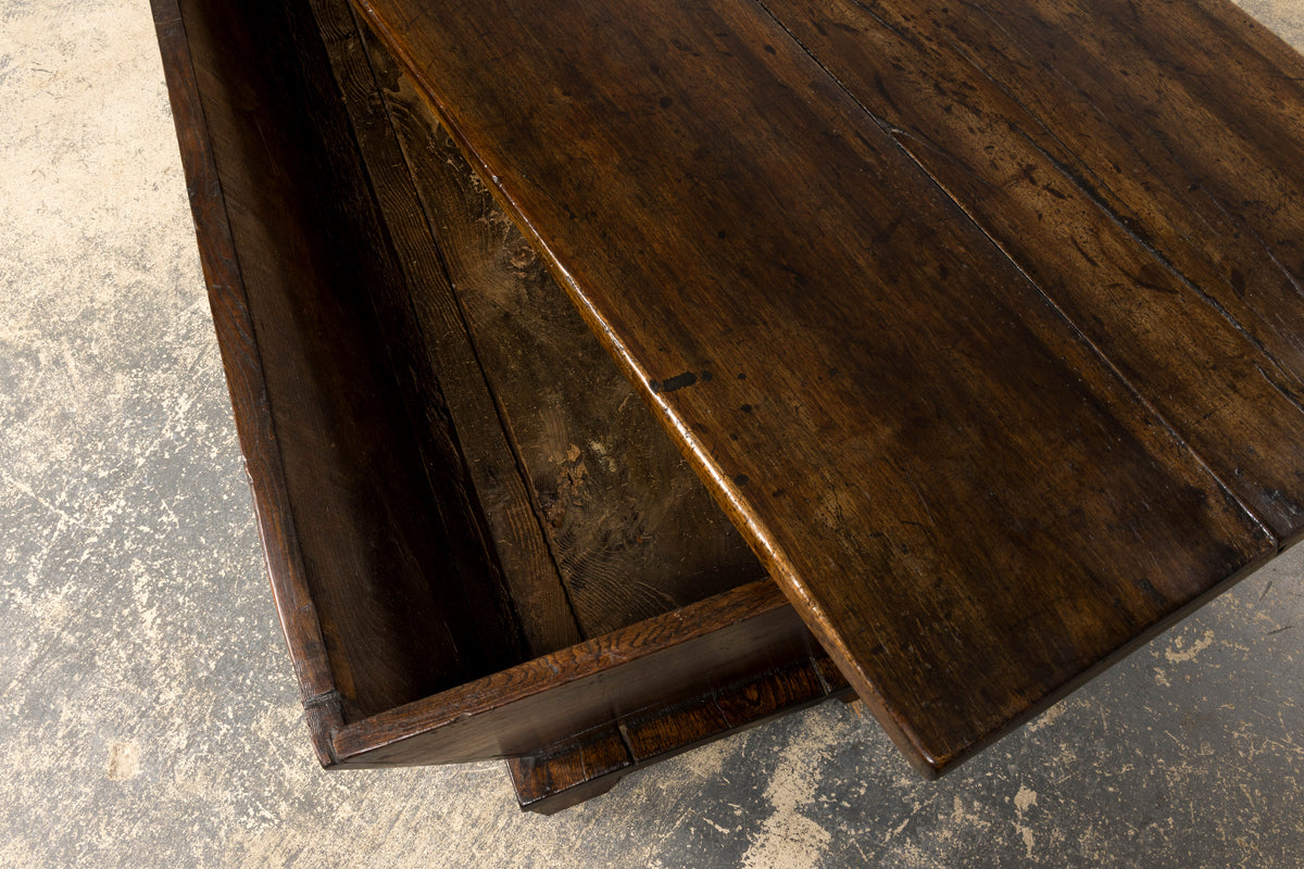 Early 19th Century French Provincial Dough Bin Coffee Table