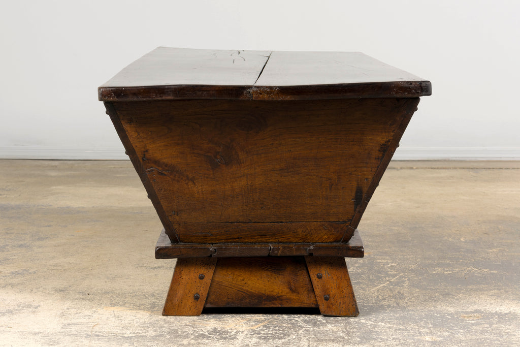 Early 19th Century French Provincial Dough Bin Coffee Table
