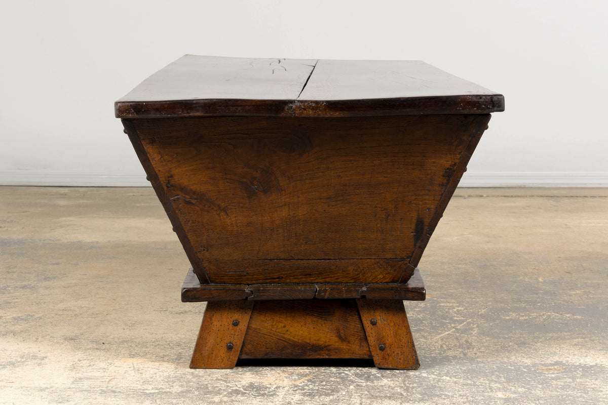 Early 19th Century French Provincial Dough Bin Coffee Table