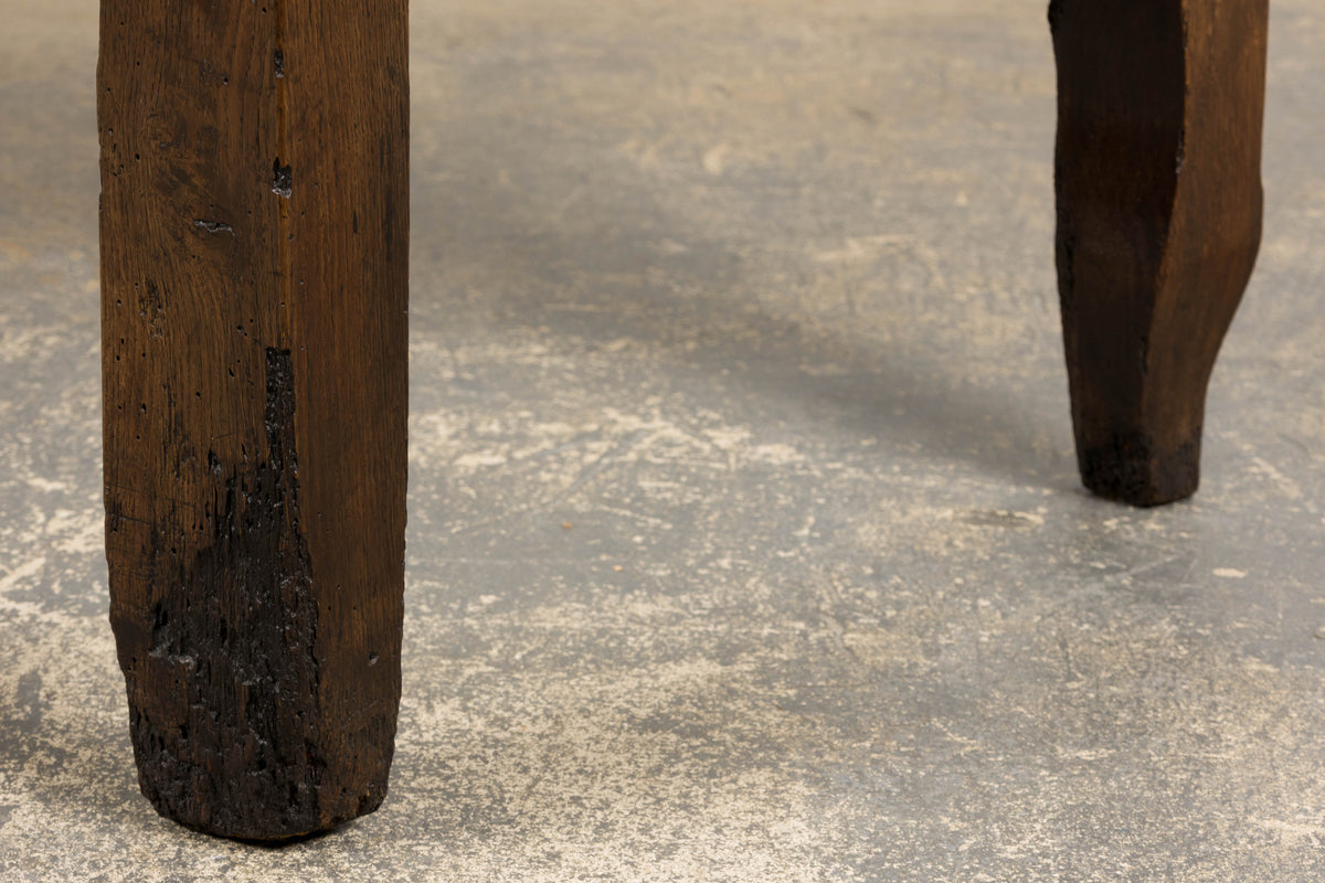 Early 19th Century Country French Provincial Oak Coffer Trunk