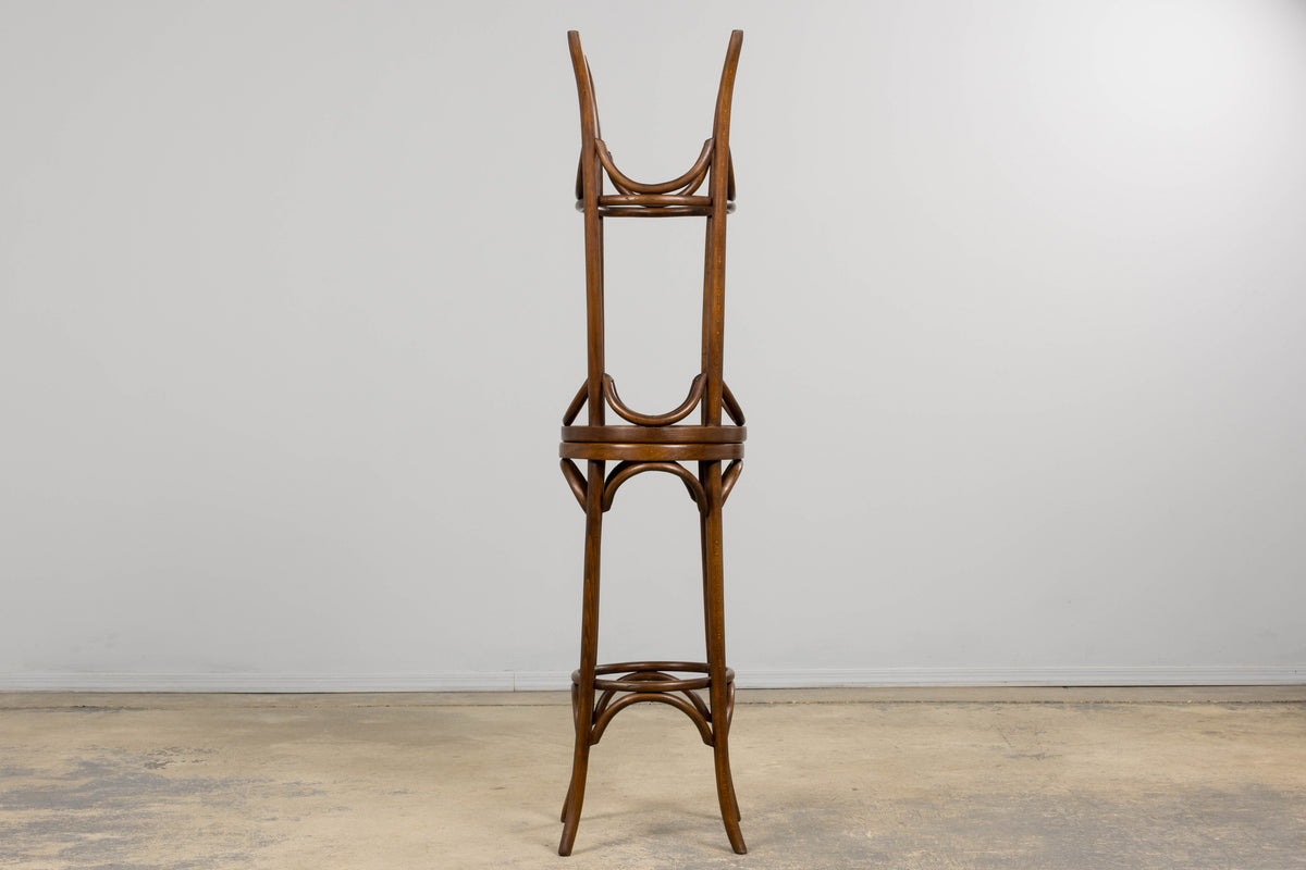 Vintage French Thonet Bentwood Barstools - Set of 6