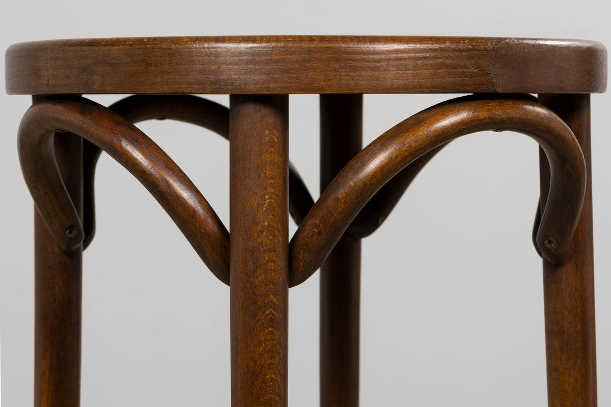 Vintage French Thonet Bentwood Barstools - Set of 6