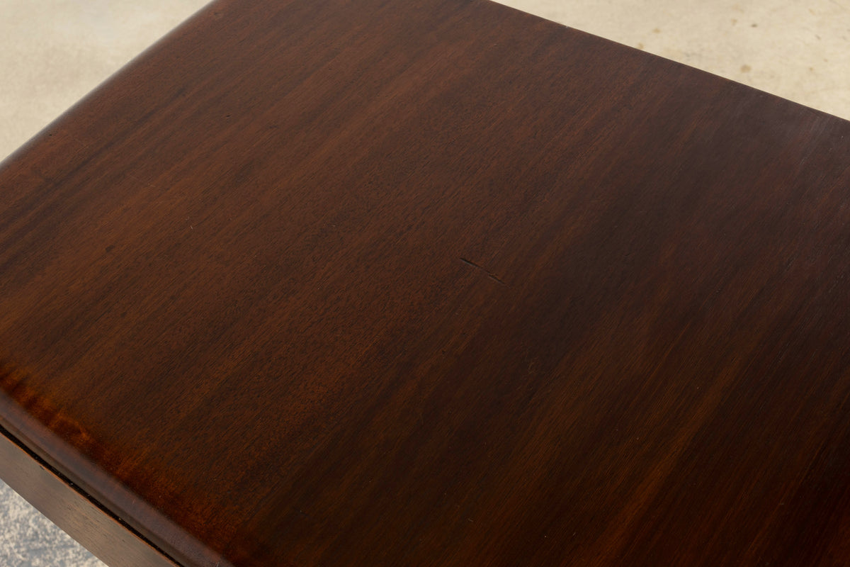 1930s French Art Deco Mahogany Console Table