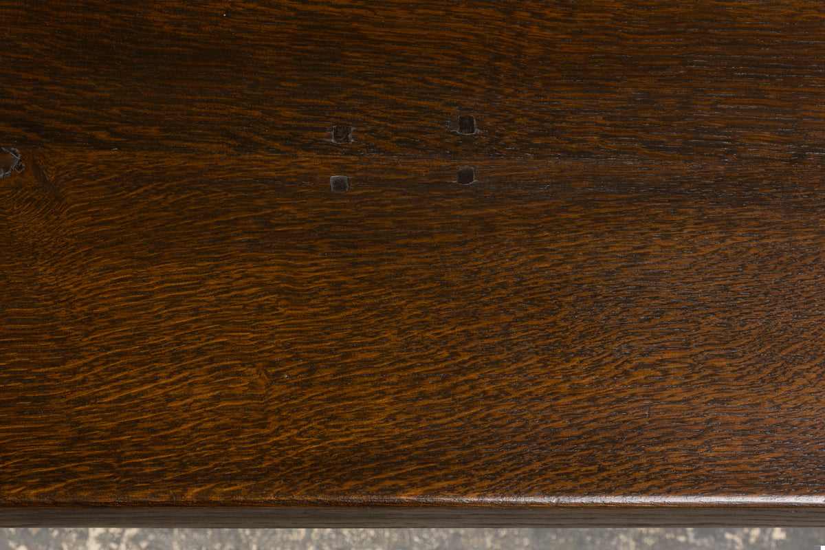 Antique French Louis XIII Style Oak Refectory Dining Table