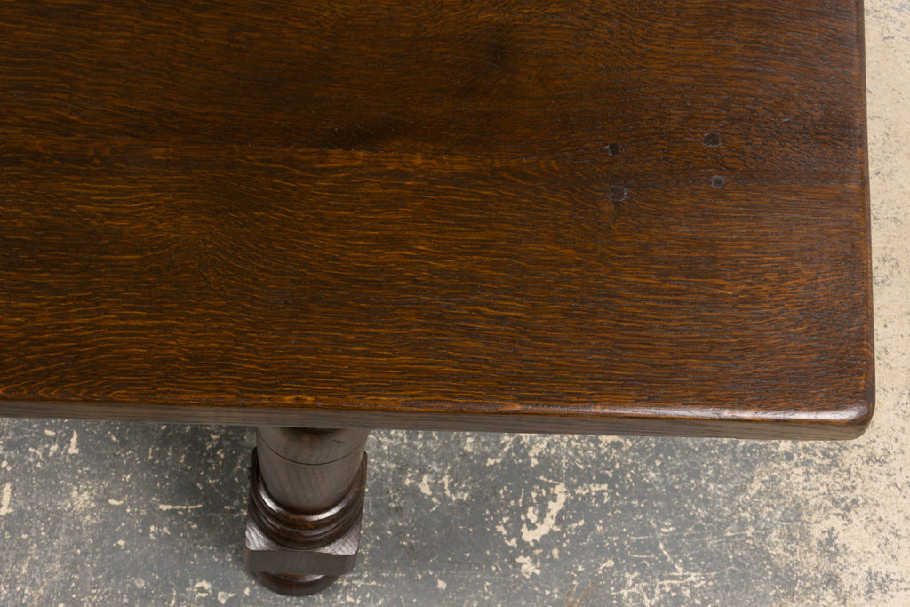 Antique French Louis XIII Style Oak Refectory Dining Table