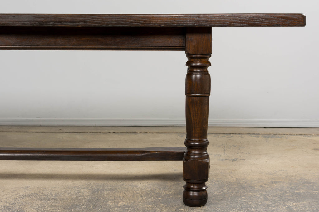 Antique French Louis XIII Style Oak Refectory Dining Table
