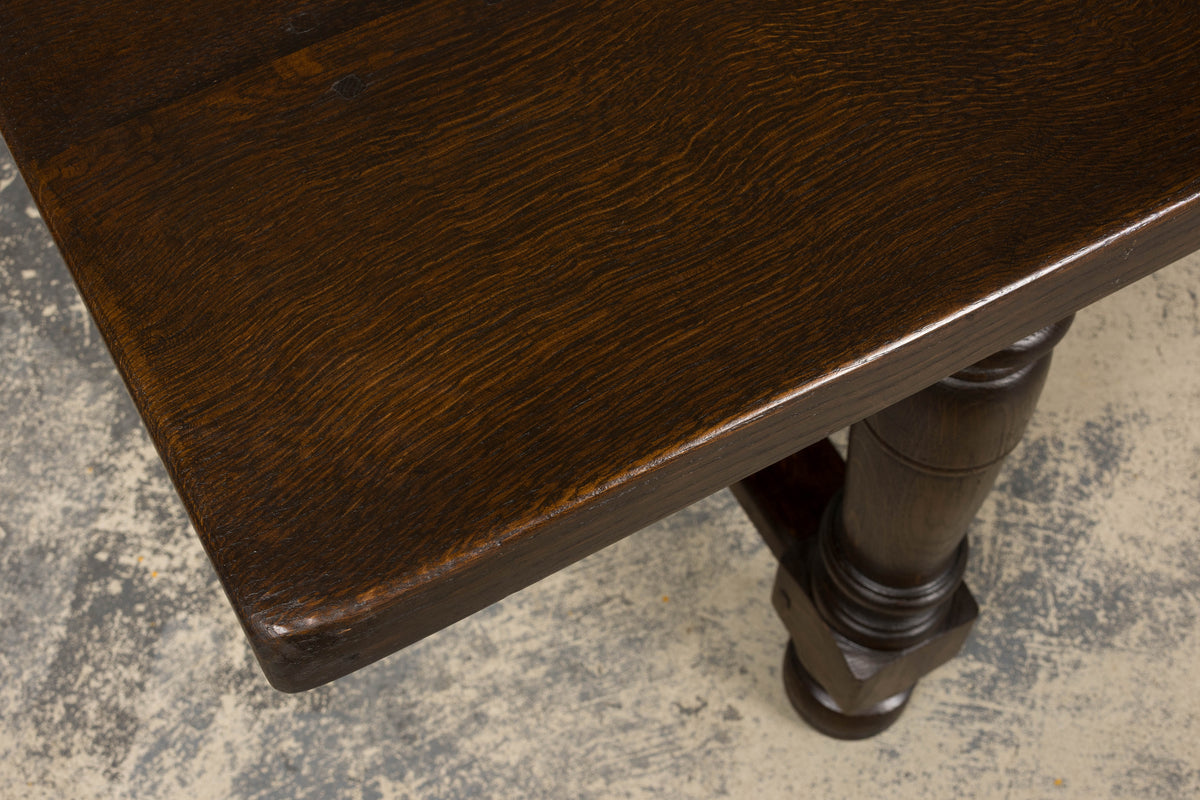 Antique French Louis XIII Style Oak Refectory Dining Table