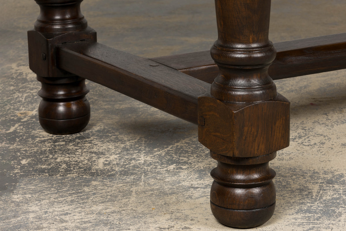 Antique French Louis XIII Style Oak Refectory Dining Table
