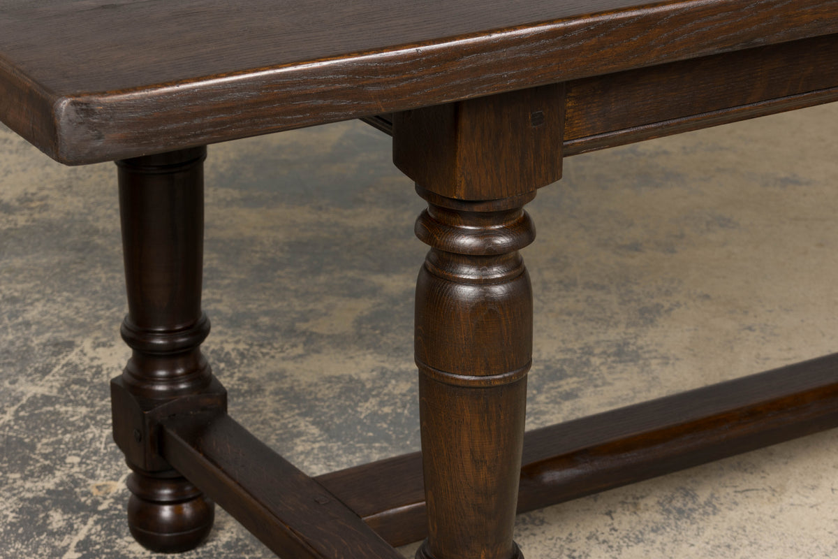 Antique French Louis XIII Style Oak Refectory Dining Table