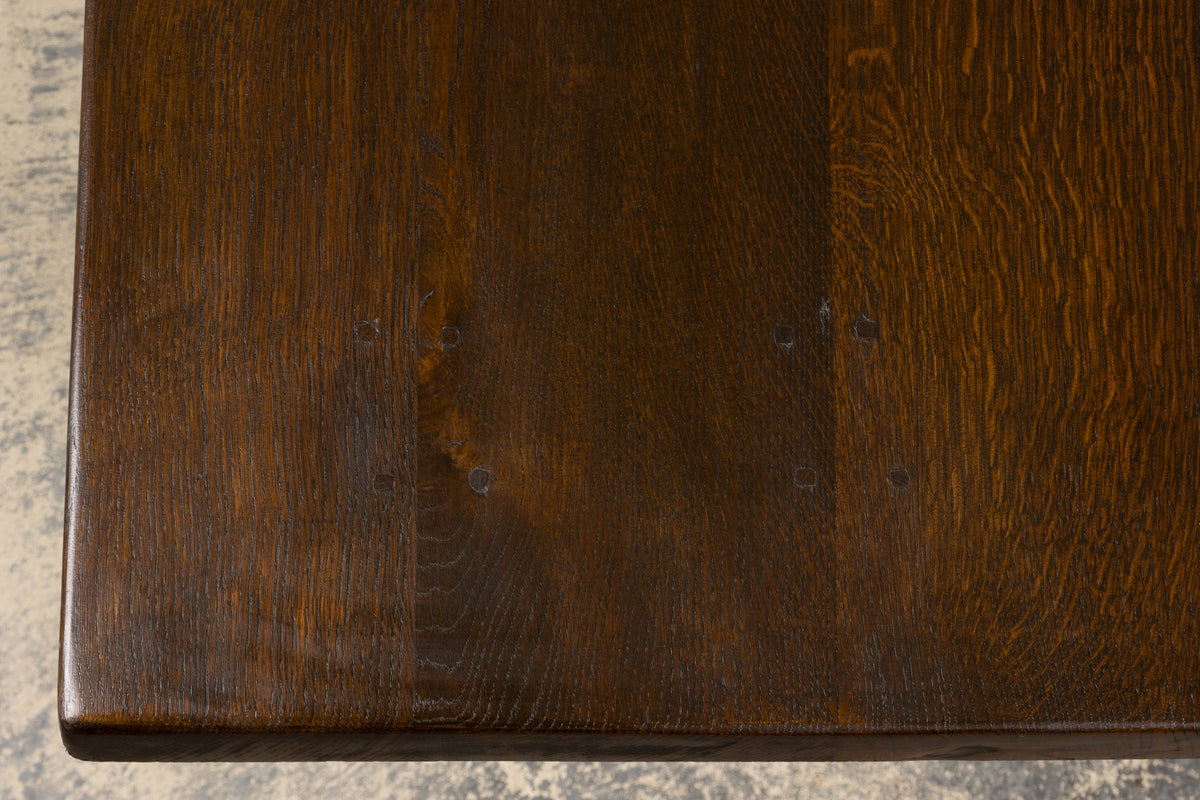 Antique French Louis XIII Style Oak Refectory Dining Table