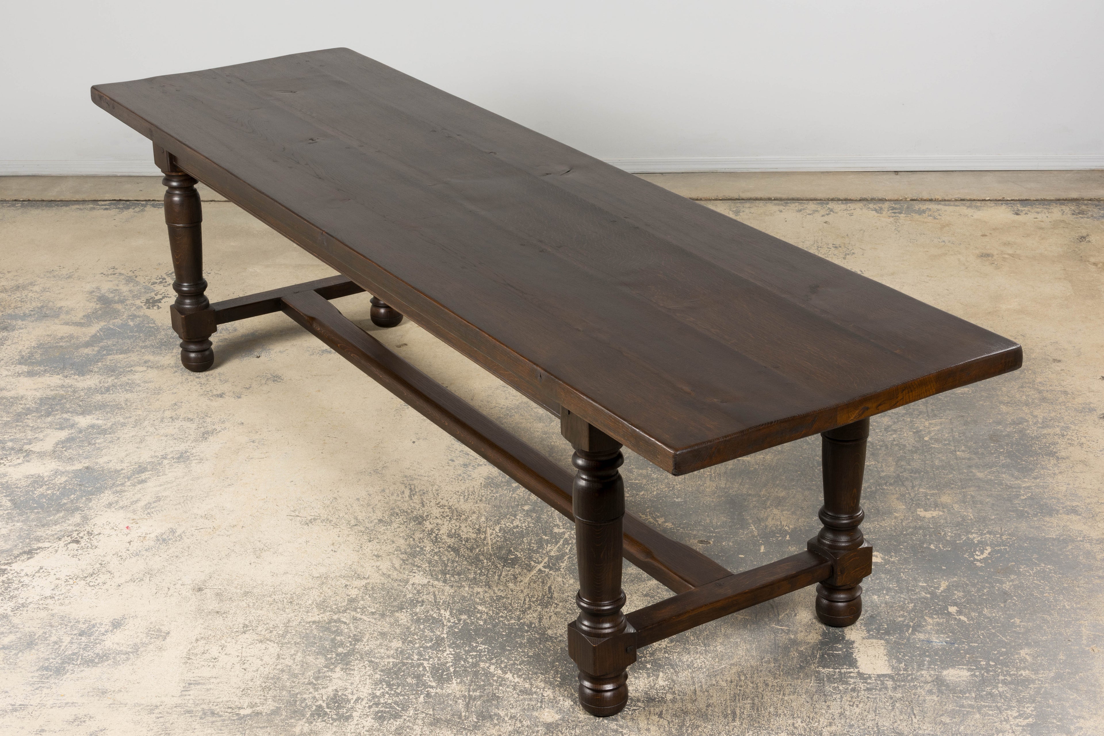 Antique French Louis XIII Style Oak Refectory Dining Table