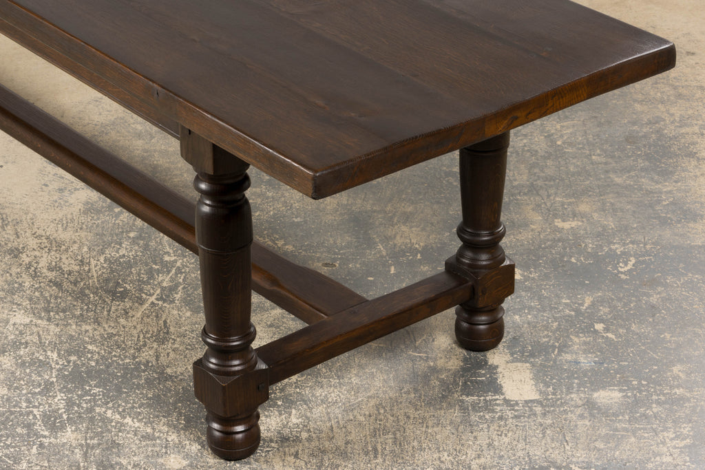 Antique French Louis XIII Style Oak Refectory Dining Table