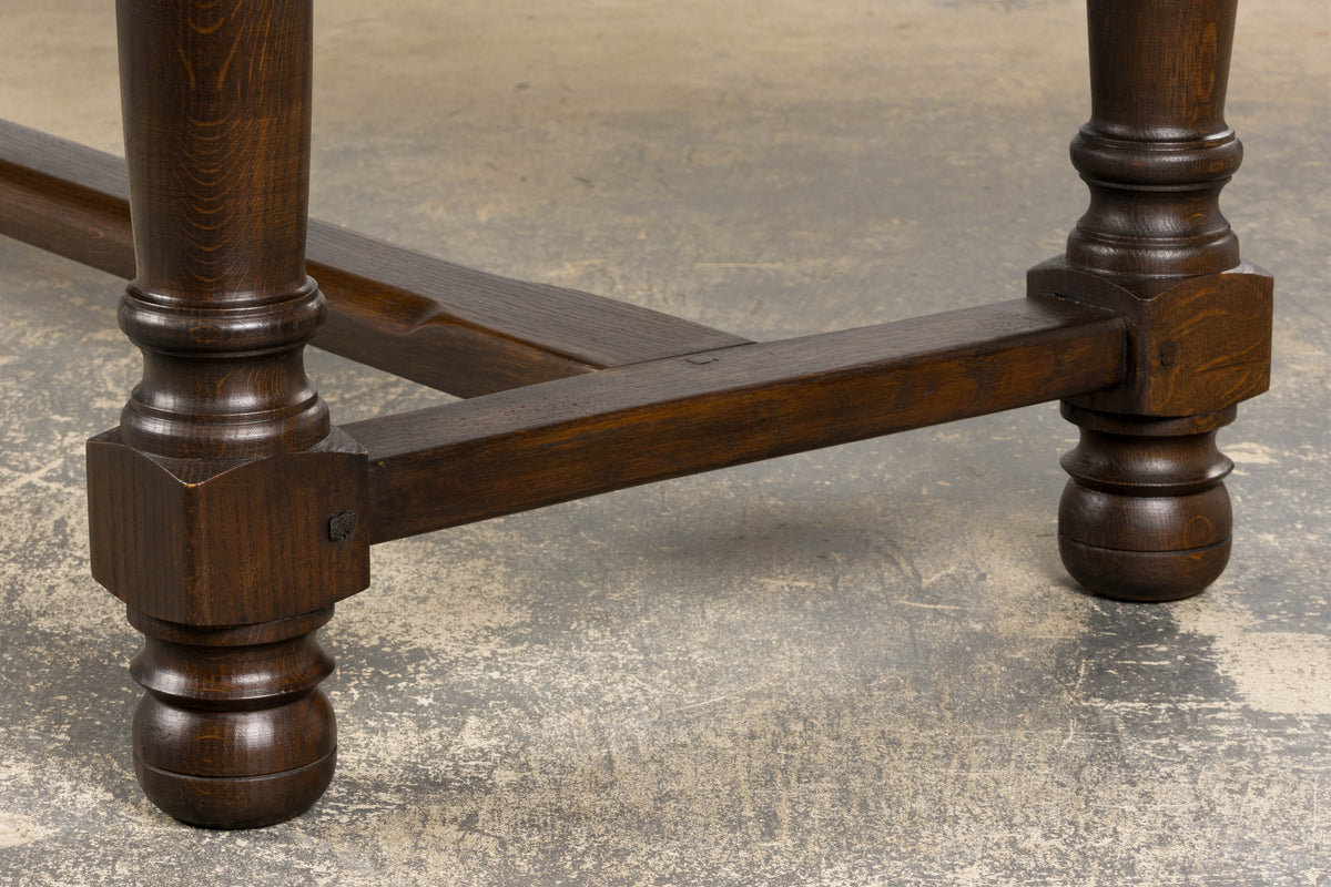 Antique French Louis XIII Style Oak Refectory Dining Table