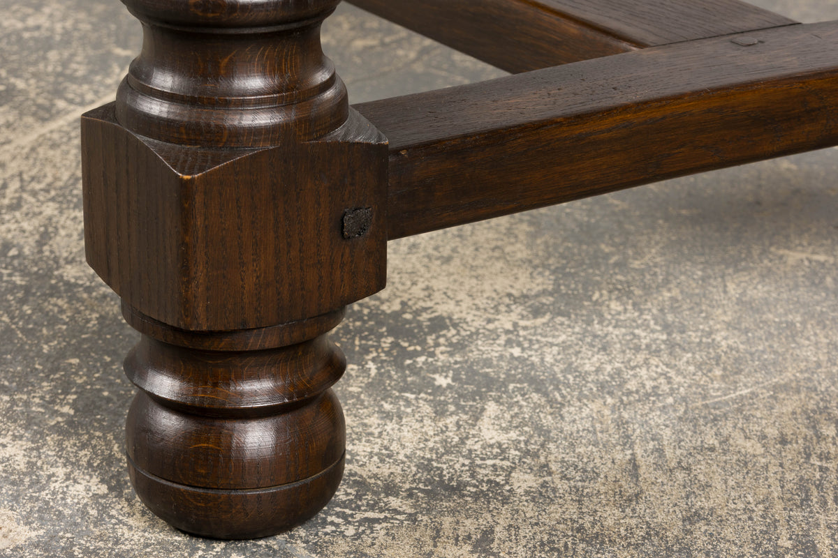 Antique French Louis XIII Style Oak Refectory Dining Table