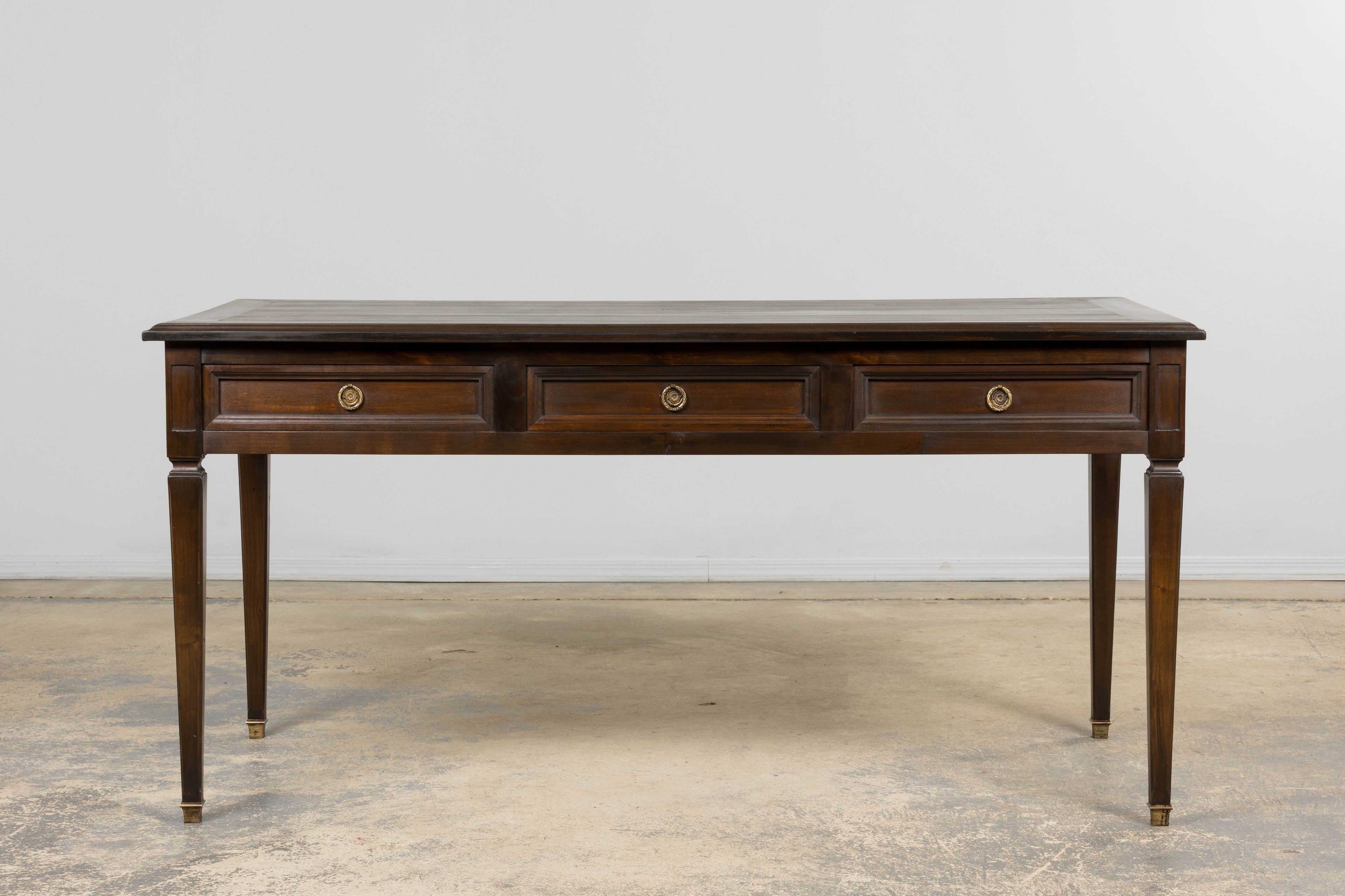 French Neoclassical Louis XVI Style Maple Writing Desk