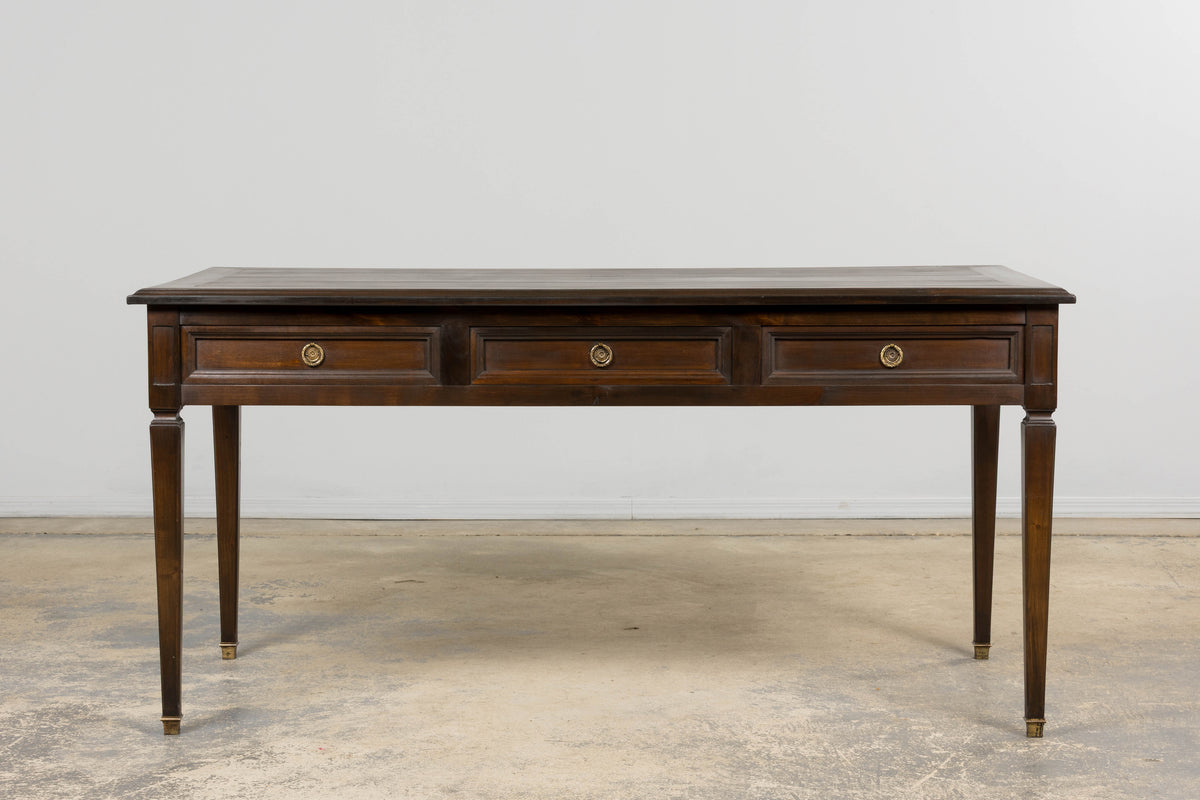 French Neoclassical Louis XVI Style Maple Writing Desk