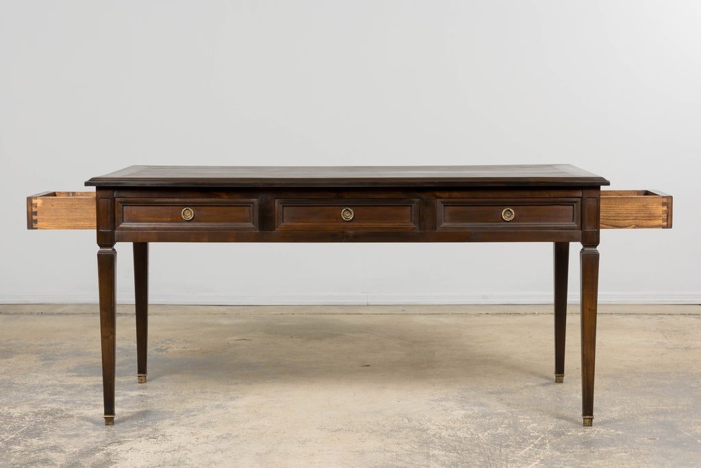 French Neoclassical Louis XVI Style Maple Writing Desk