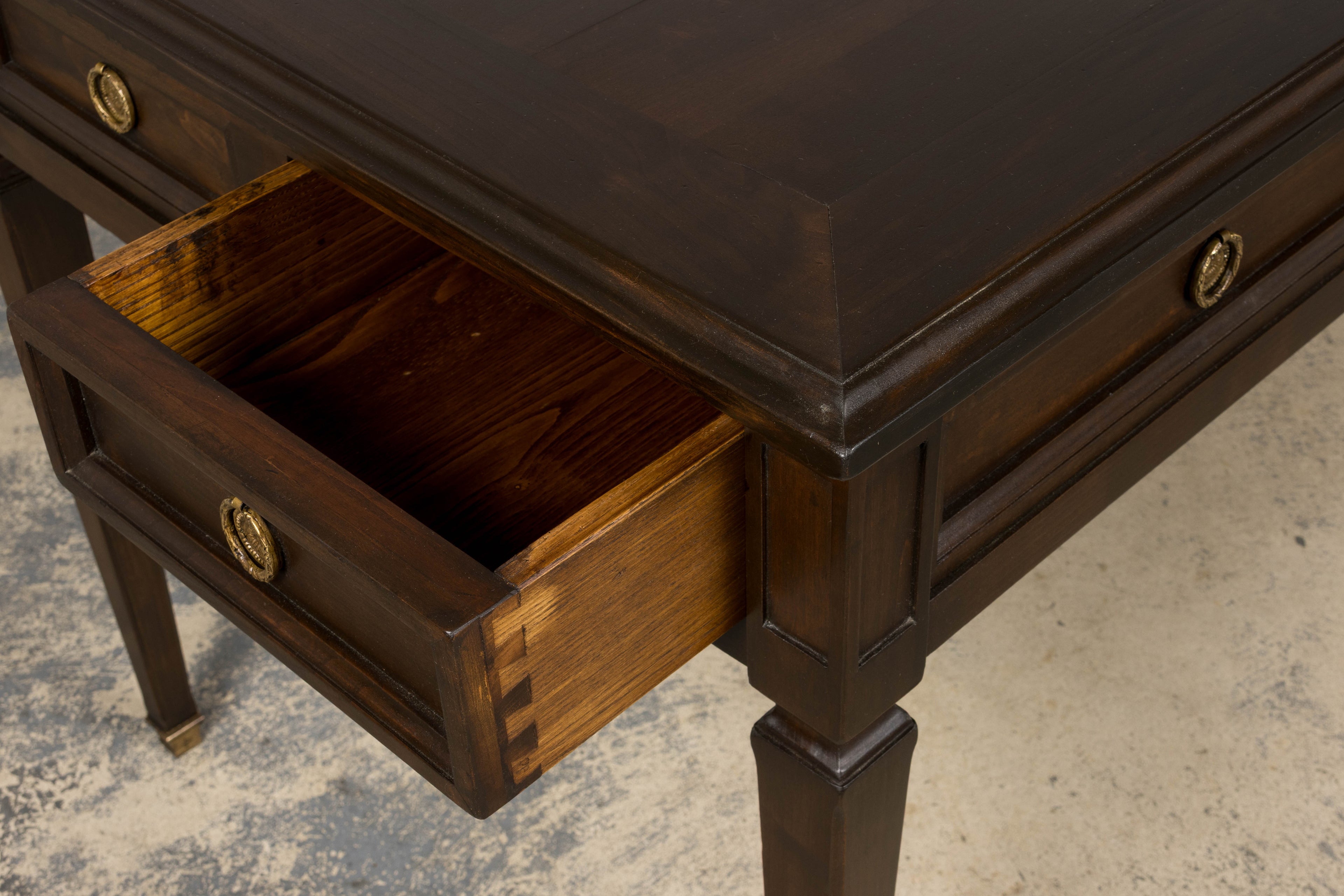 French Neoclassical Louis XVI Style Maple Writing Desk