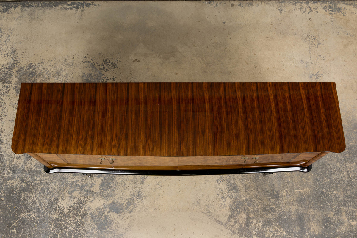 1940s French Art Deco Rosewood Sideboard