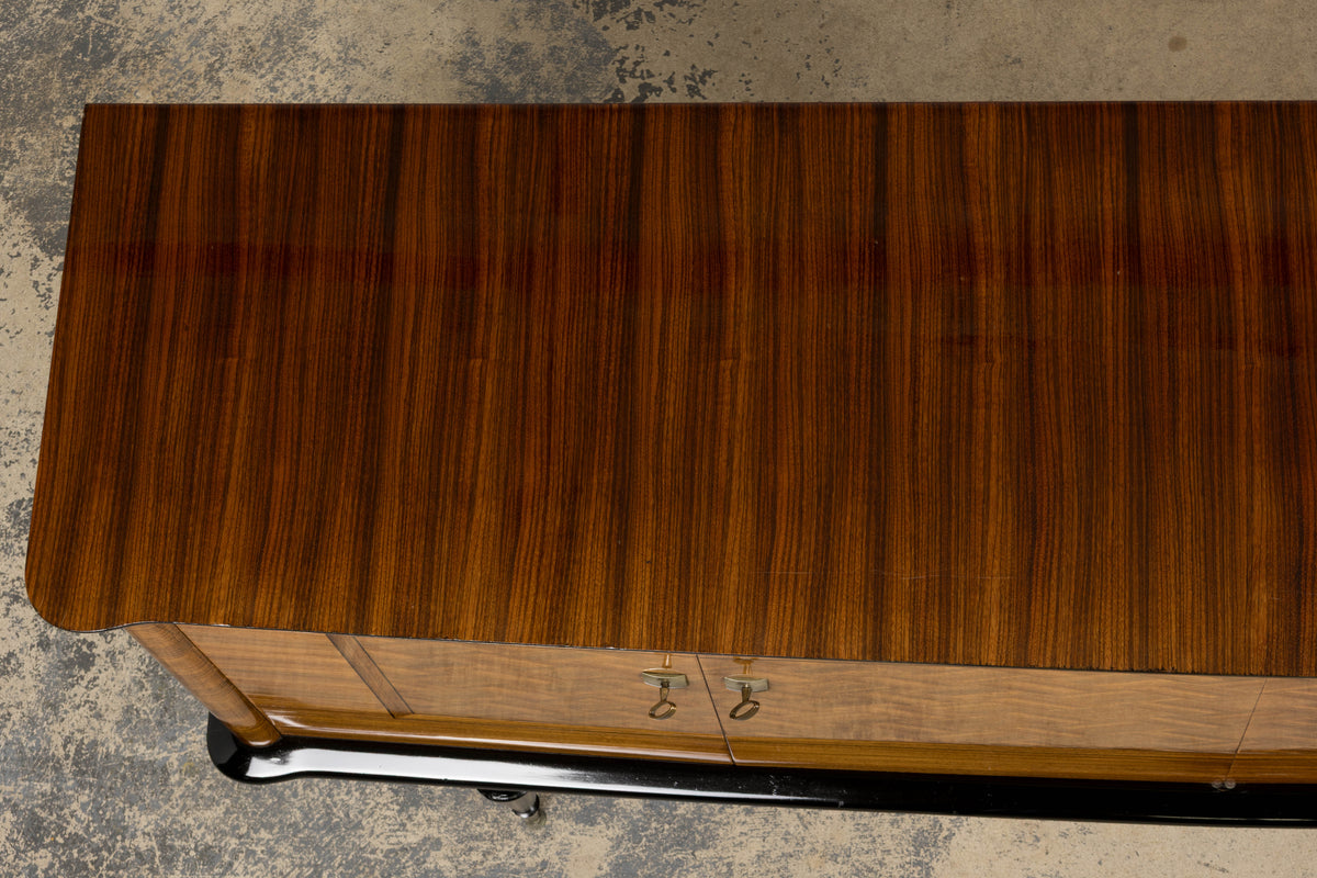 1940s French Art Deco Rosewood Sideboard