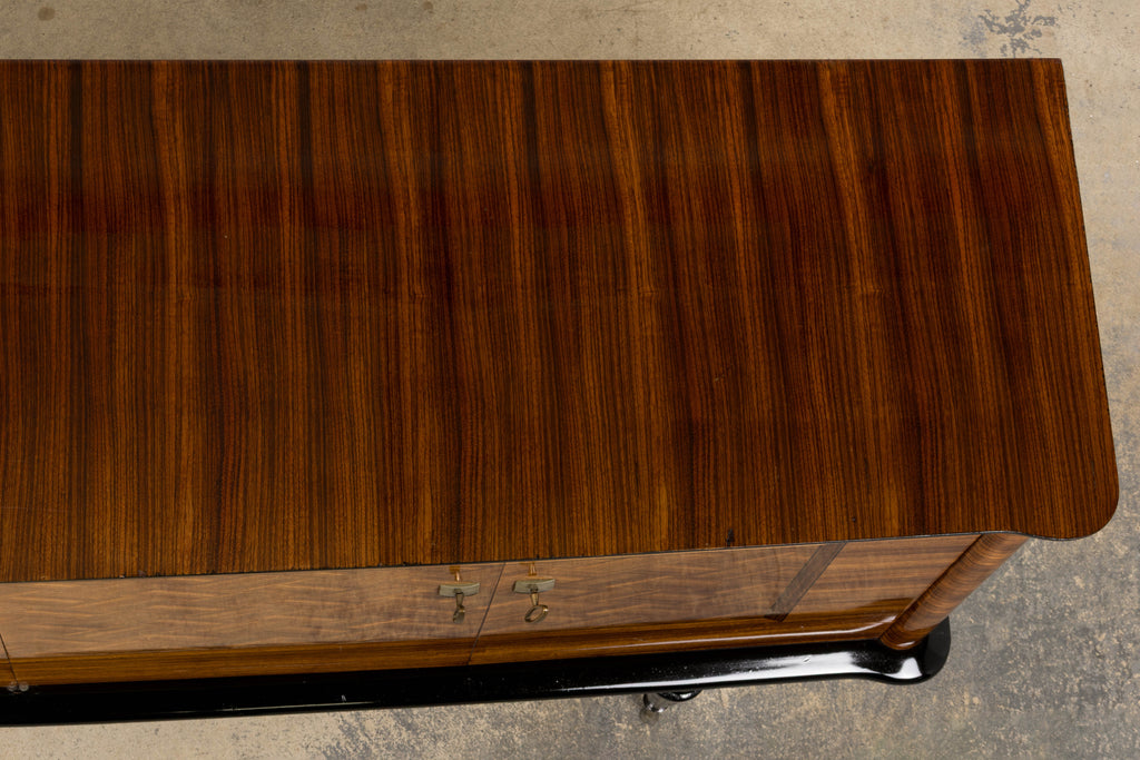 1940s French Art Deco Rosewood Sideboard