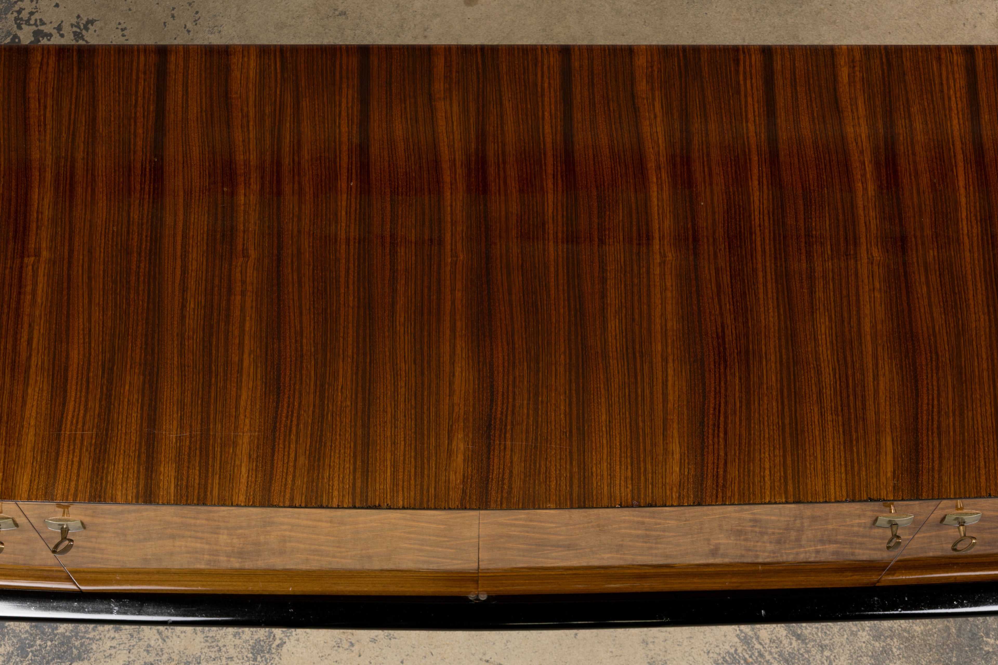 1940s French Art Deco Rosewood Sideboard