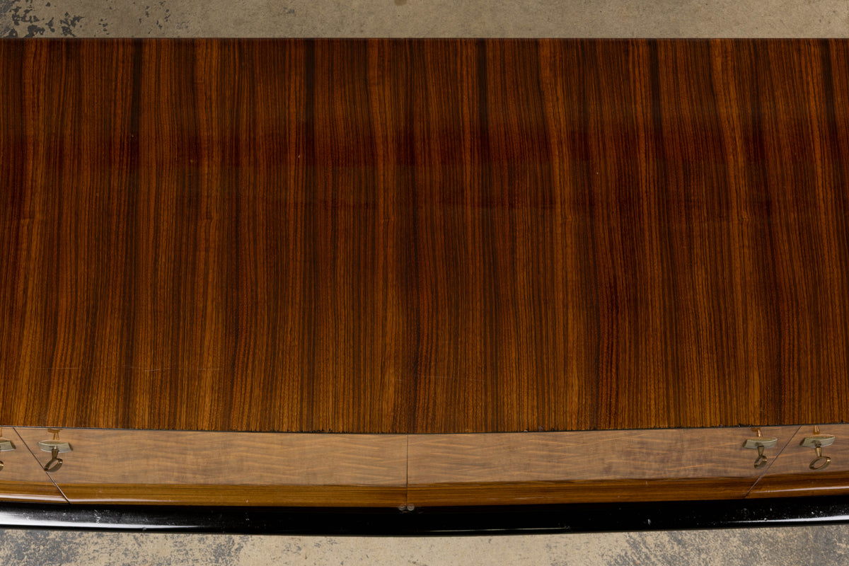 1940s French Art Deco Rosewood Sideboard