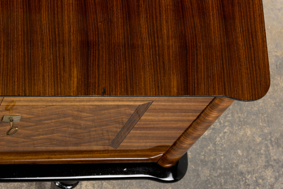 1940s French Art Deco Rosewood Sideboard