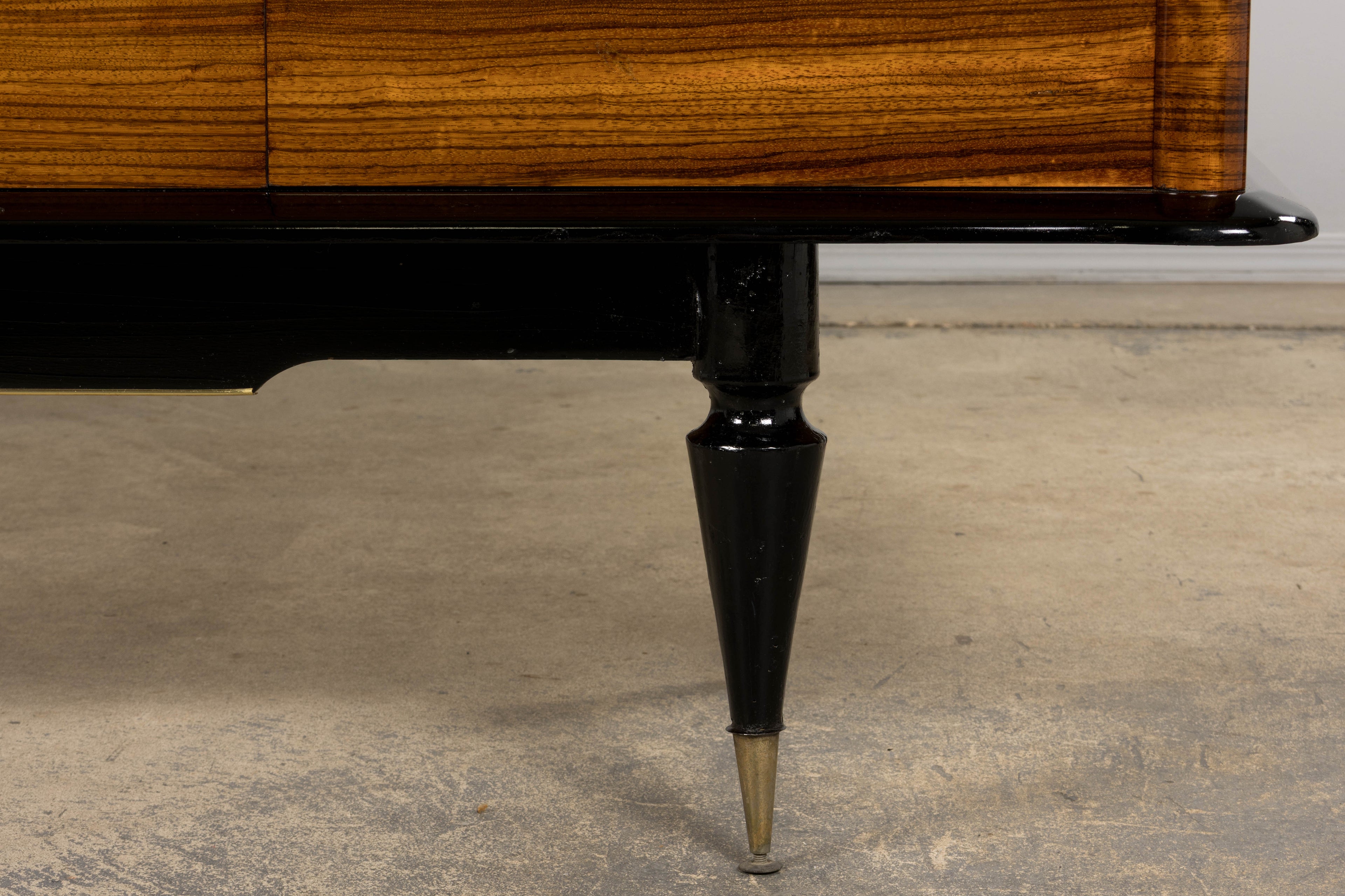 1940s French Art Deco Rosewood Sideboard