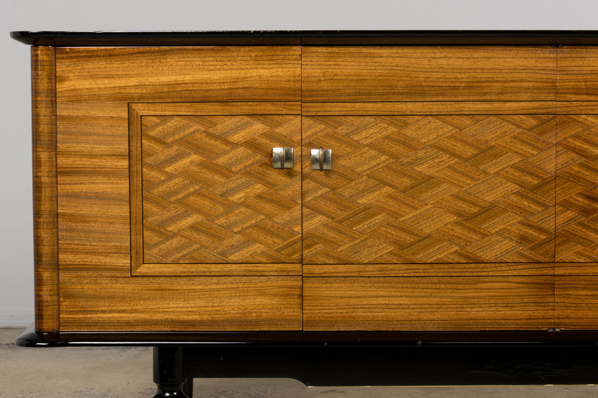 1940s French Art Deco Rosewood Sideboard
