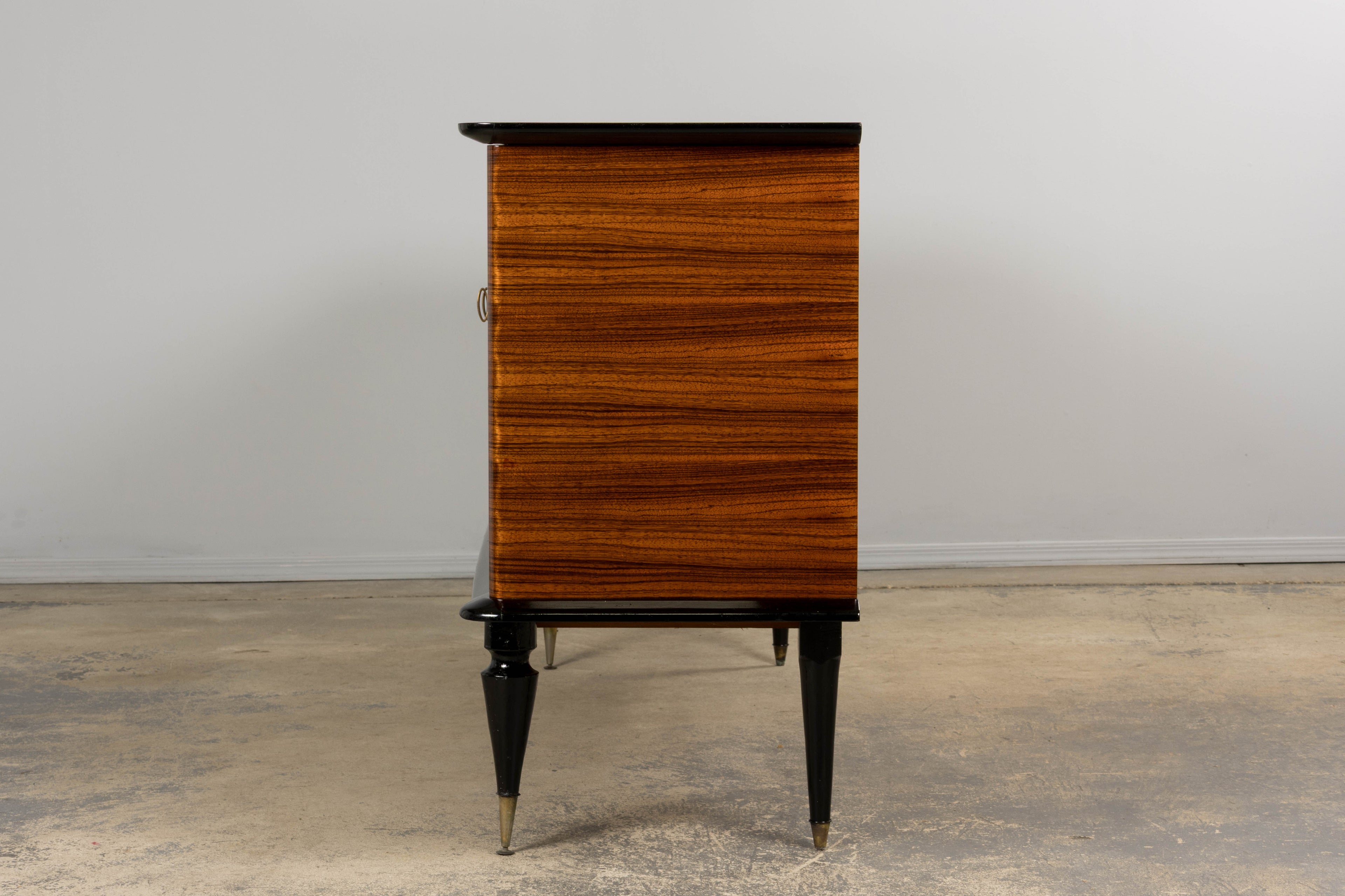 1940s French Art Deco Rosewood Sideboard