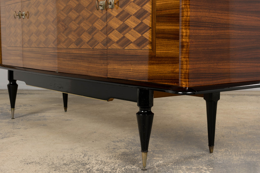 1940s French Art Deco Rosewood Sideboard