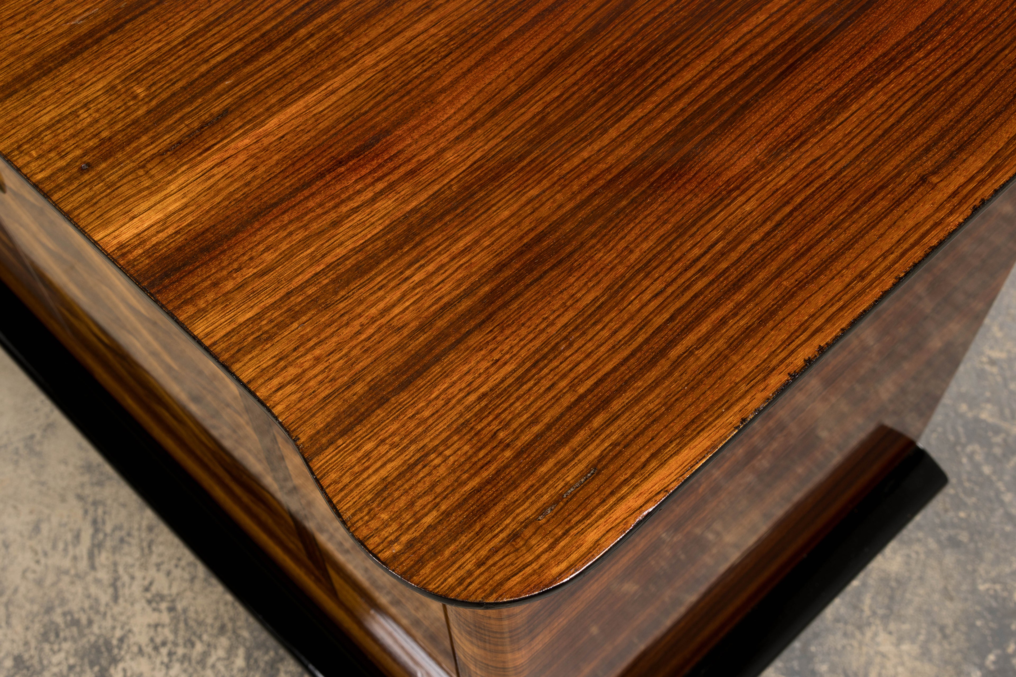 1940s French Art Deco Rosewood Sideboard